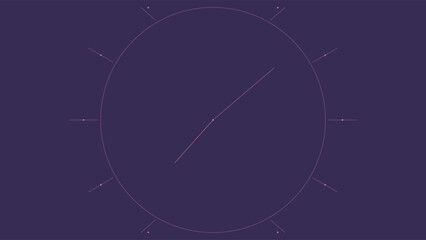 Celestial constellation diagram with glowing star connections on deep cosmic purple background, minimalist astronomy design for space-themed branding and educational materials © Hera