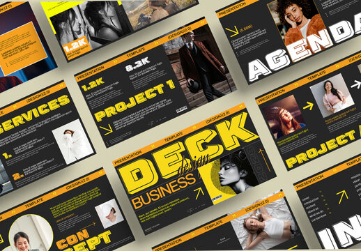 Business Deck Presentation Template