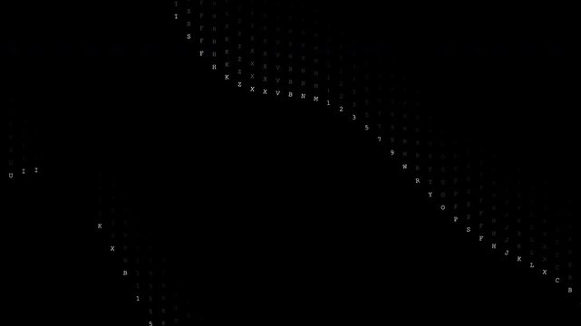 Animated abstract background featuring triangle particles flowing through dynamic vector field with geometric motion and data visualization aesthetics. Ideal for motion graphics, technology visuals.