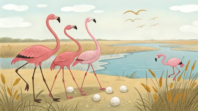 They are called Hat Tima Tim, they have two erect horns, they lay eggs in the field, they are called Hat Tima Tim