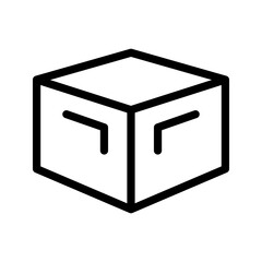 Simple Parcel Icon for Shipping, Delivery, and Logistics Management