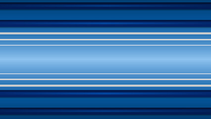 blue background design with blue and white horizontal lines lined up and has a shadow effect in the corners