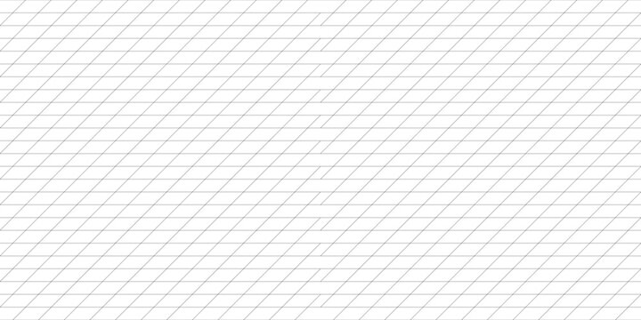 Calligraphy practice paper with slanted lines for copperplate script handwriting exercises and letter formation layout