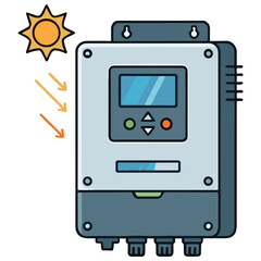 Fototapeta premium Green Energy Environment Illustration