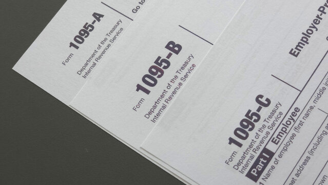 Form 1095-A, 1095-B, 1095-C combined