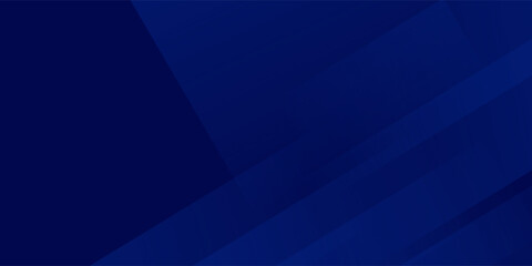Obraz premium Dark blue abstract background with elegant diagonal stripes and geometric shapes for professional corporate business presentation technology wallpaper and minimal clean header design
