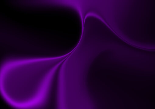 Purple Abstract Background with Neon Glow.