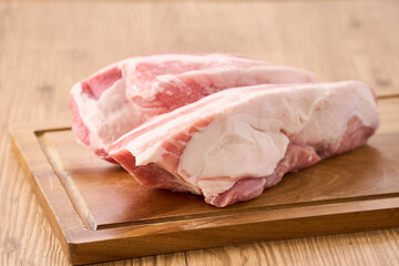 豚バラブロック 生の豚バラ肉