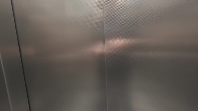 LAVENO MOMBELLO, ITALY - FEBRUARY 9, 2026: Modern Elevator in the Santa Caterina hermitage