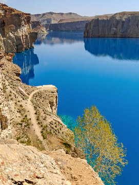 Band-e Amir, Afghanistan - often called the Grand Canyon of Afghanistan, Band-e Amir is one of the most beautiful natural parks of the Central Asia and the most famous one in Afghanistan 

