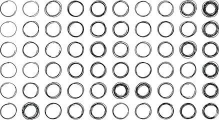 Abstract oval shapes on black background
Collection of Grunge Circles and Rings Brush Strokes Abstract Background Elements.
