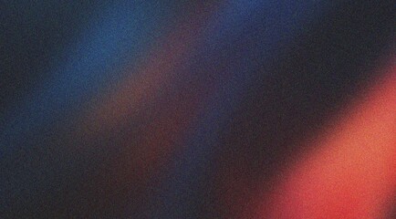 Abstract grainy gradient background with blue and red light leaks soft © Design Point