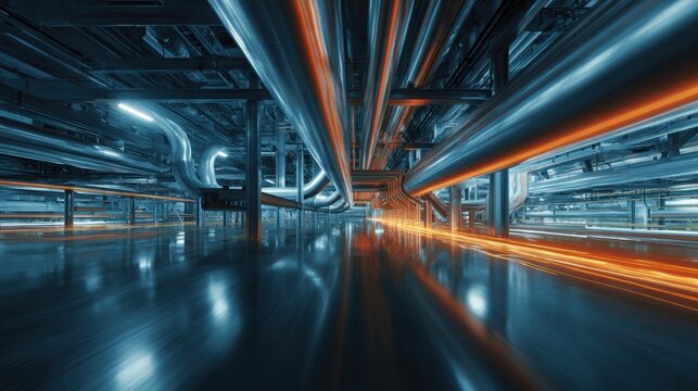 Dynamic Infrastructure Flow Concept with High Fidelity Visuals