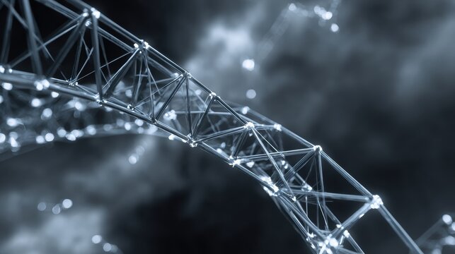 Abstract Structural Network Concept with High Fidelity Design Elements