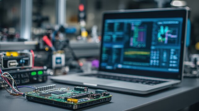 High Fidelity Embedded Software Integration Concept with Laptop
