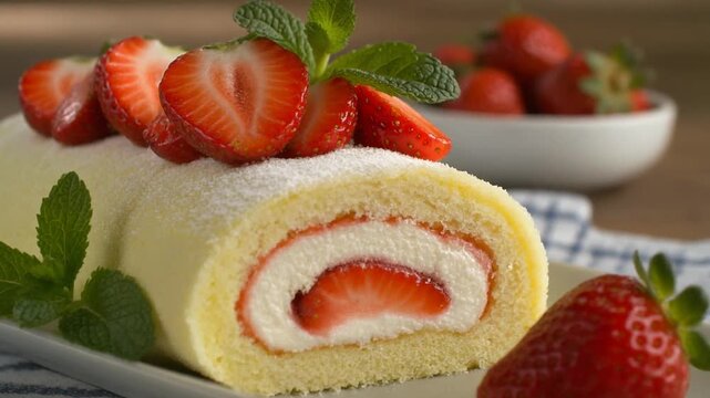 S&uuml;&szlig;es mit Erdbeeren