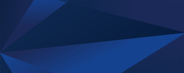 Modern dark blue paper background with dark 3d layered line triangle texture in elegant website or textured paper design