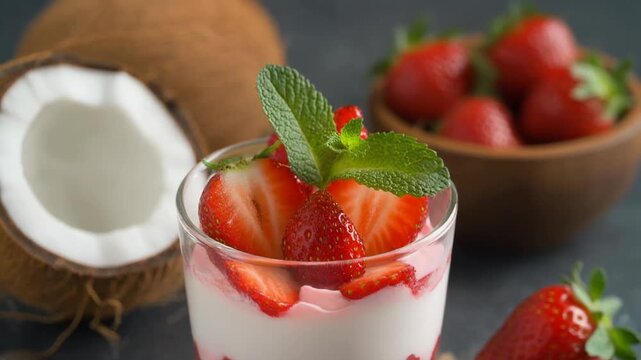 S&uuml;&szlig;es mit Erdbeeren