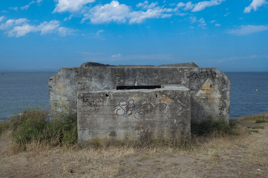 Blockhaus, vestige de la seconde guerre mondiale &agrave; Pornichet