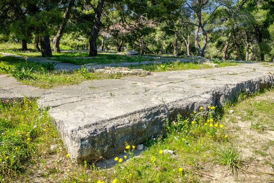 Ruine des Poseidon-Tempels, Ermioni, Argolis, Peloponnes, Griechenland. 26013.jpg