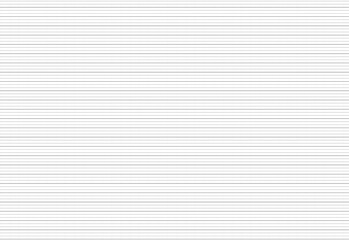 Fototapeta premium Blank ruled notebook paper texture with thin horizontal lines and minimal design