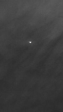 Night vision of a loitering munition drone.