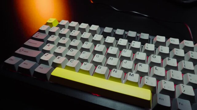 new computer keyboard with button backlight switching function with volume control