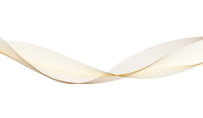 A gold pink and brown wave of particles  abstract gradient wavy smoke lines on transparent background.  © MOST JUTHI KHATUN