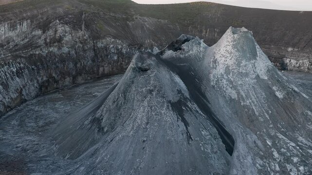 Ol Doinyo Lengai Volcano erupting in Northern Tanzania