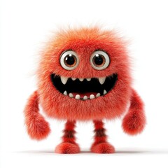 Fototapeta premium Illustration creature monster cartoon.