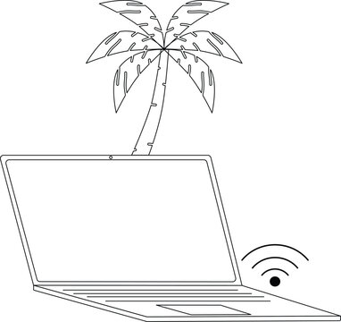 Remote Work Icon