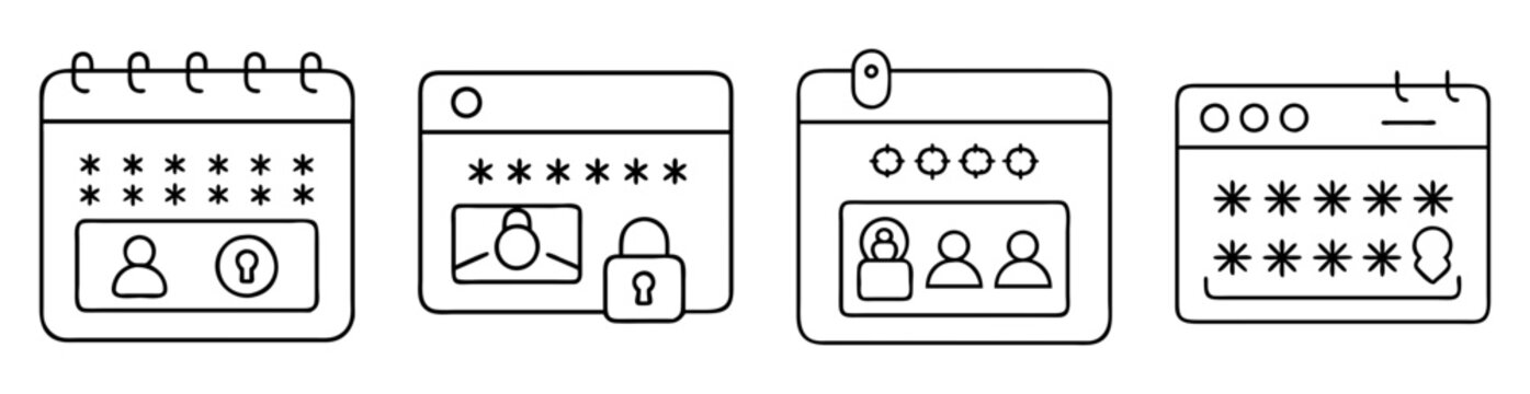 Password management applications, calendarbased security reminders, secure data vaulting, user authentication