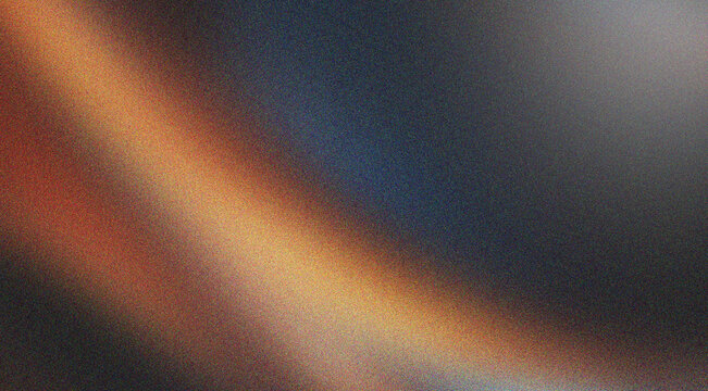 Warm golden light leak with heavy grain texture and alpha transparency