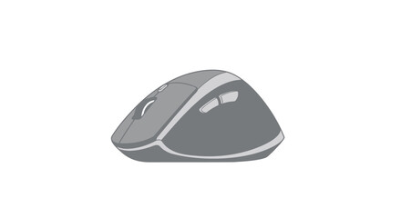 Vector gray computer mouse icon