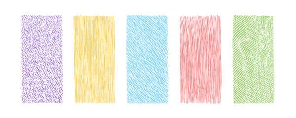 Fototapeta premium Hand drawn hatch pattern. Cross texture. School pencil diagonal stripe