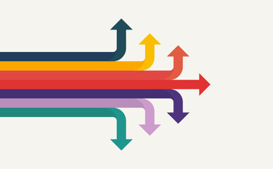 Abstract arrow direction. Business investment to success. financial data graph strategy. Technology background. High speed.