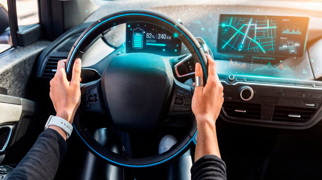 Focused driver managing intelligent vehicle energy interface
