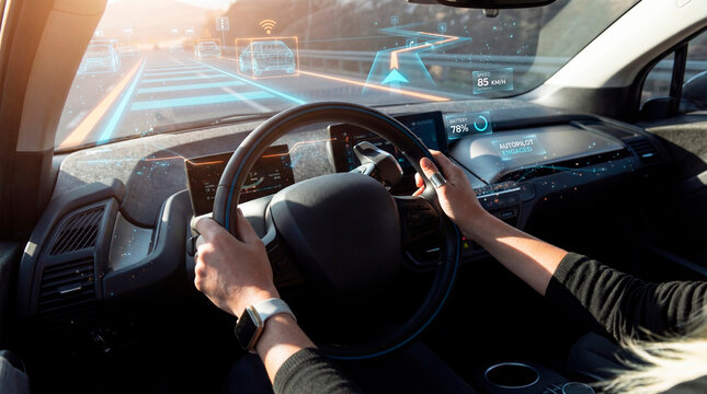Attentive driver supervising autonomous driving highway system