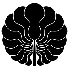 家紋です。千成瓢といいます。