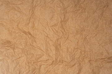 Obraz premium Crumpled paper as background. Top view.