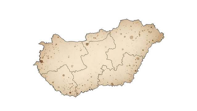 Detailed map of a region