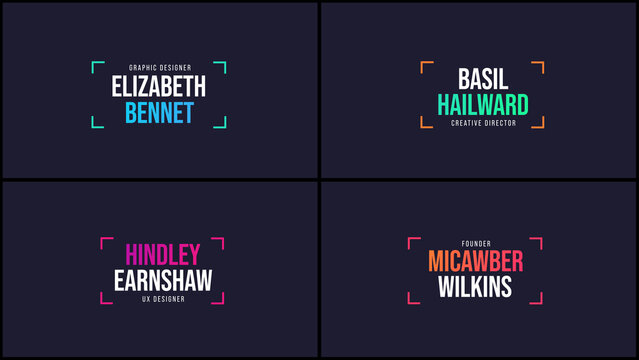 Modern Developer Name Title