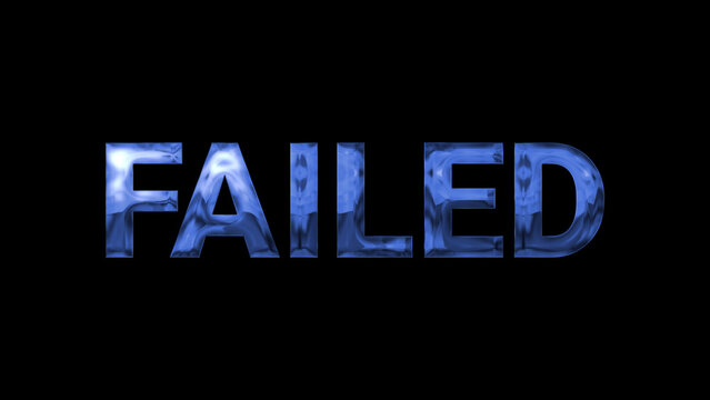 FAILED 3D Blue Effect