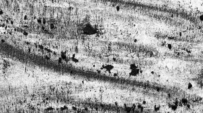 Macro charcoal crayon texture with layered horizontal streaks, gritty grain, and scattered dark specks. Isolated PNG with transparency for distressed backgrounds and overlays.