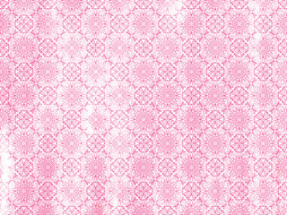 Old grungy vintage wallpaper, aged floral stationary