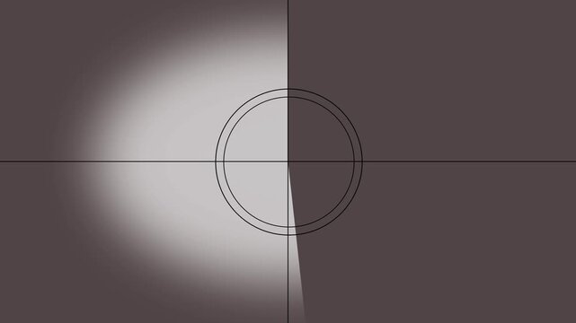 Old Movie Countdown Leader,Grungy Black and White Movie Intro Countdown,Nostalgic Silent Film Countdown Animation