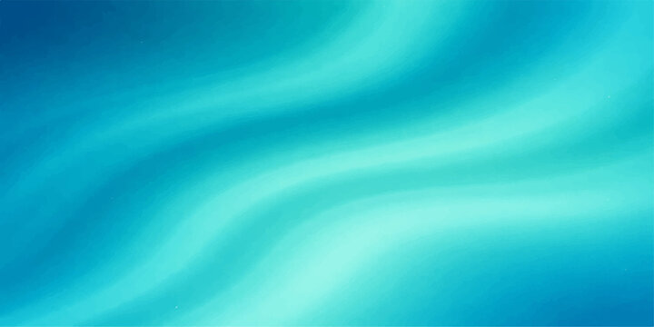 Blue abstract silk wave background with smooth flowing curves