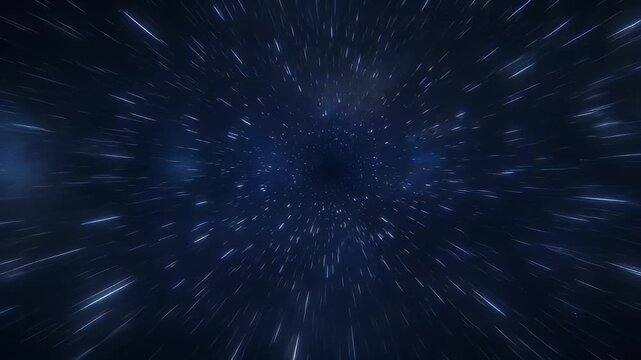 Hyperdrive Speed in the Cosmos, a Journey Through the Vast Expanse