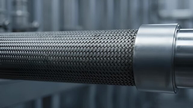 Industrial Braided Metal Flexible Tube and Metal Pipe Fittings