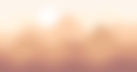 Fototapeta premium Abstract blurred brown background with soft bokeh light spots. Dreamy and organic texture for versatile use